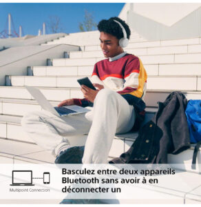Casque Bluetooth Sony – 50h d'autonomie
