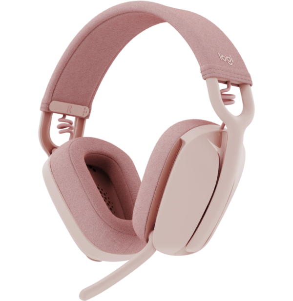 Casque sans fil Logitech Zone Vibe 100 Rose- 20h d'autonomie