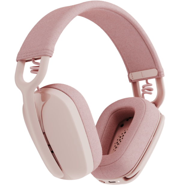 Casque sans fil Logitech Zone Vibe 100 Rose- 20h d'autonomie – Image 6