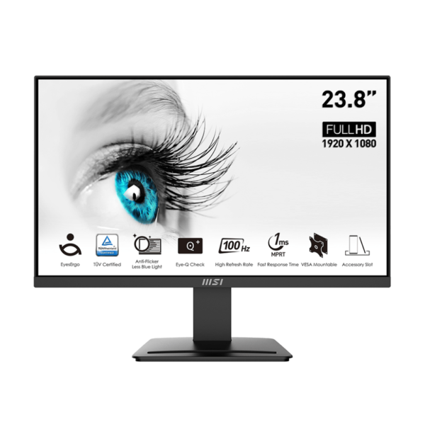 PC de bureau MSI Pro DP180 13 + Écran MSI Pro MP2412 23.8
