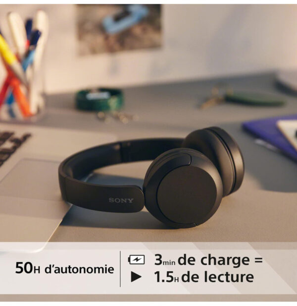 Casque Bluetooth Sony – 50h d'autonomie – Image 5